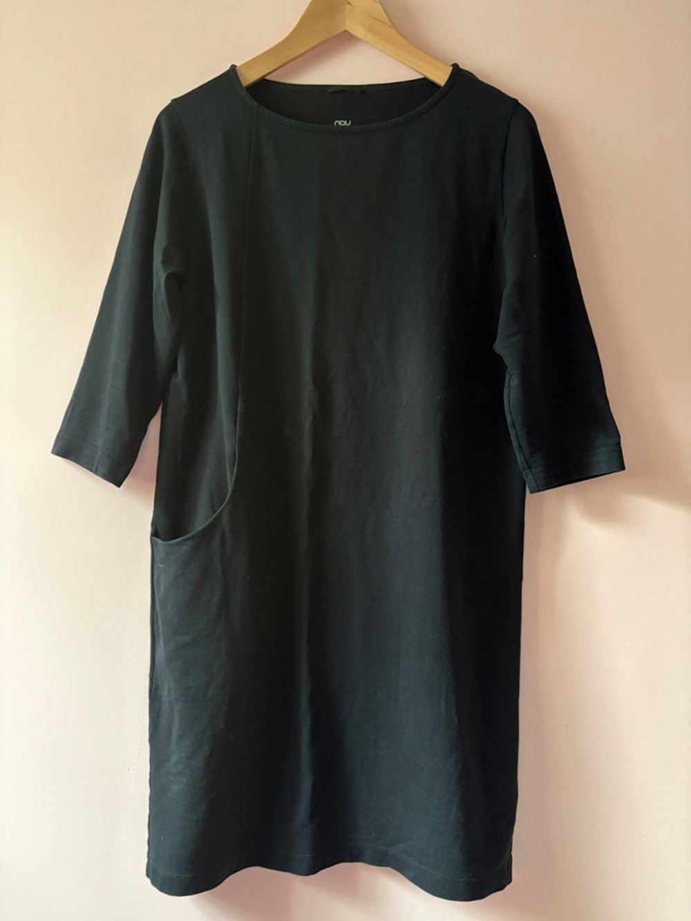Nau Women's Elementery Boatneck  Dress in Black  M